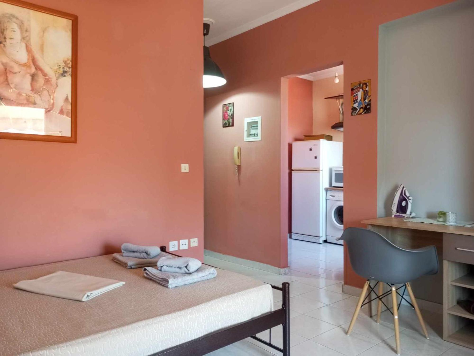 Cozy Studio Flat 1 Bedroom-Very Central Location Mytilíni 外观 照片